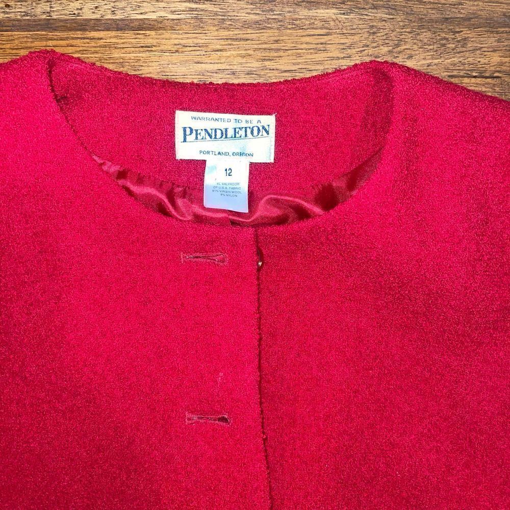 Pendleton Blazer Sz 12 - image 3